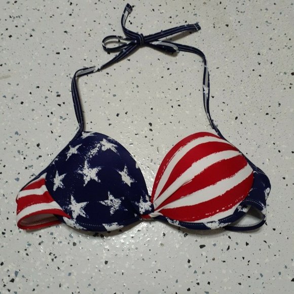 Xhilaration NWOT Bikini Push up Swim Top Sz S - Picture 3 of 6